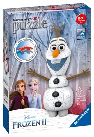 Bilde av Ravensburger - 3D Pussel Disney Frozen Olaf 54-bitar