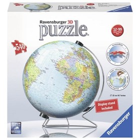 Bilde av Ravensburger - 3D Pussel Jordglob 540-bitar