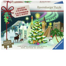 Bilde av Ravensburger Adventskalender Mini-puslespill