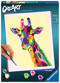 Bilde av Ravensburger CreArt Funky Giraffe
