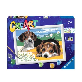 Bilde av  Ravensburger CreArt Jack russell valper