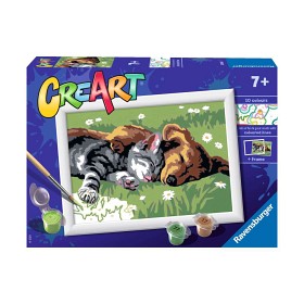 Bilde av  Ravensburger CreArt Sovende katter og hunder