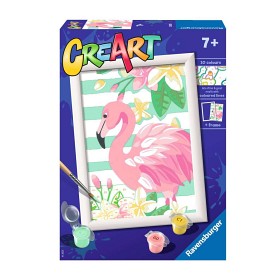 Bilde av Ravensburger CreArt Think pink Flamingo