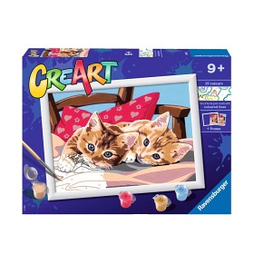 Bilde av  Ravensburger CreArt To søte katter