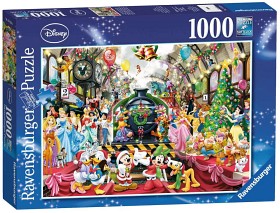 Bilde av Ravensburger Disney All Aboard for Christmas 1000-bitar