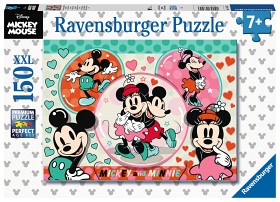 Bilde av Ravensburger Disney Puslespill The Dream Couple Mickey & Mimmi (150-bit)