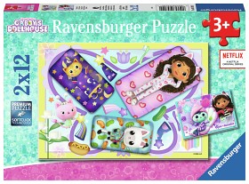 Bilde av Ravensburger Gabby's Dollhouse Puslespill (2x12-brikker)
