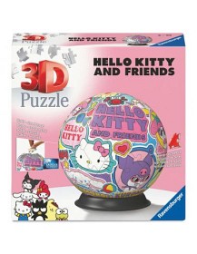 Bilde av Ravensburger Hello Kitty Pusleball 72-brikker