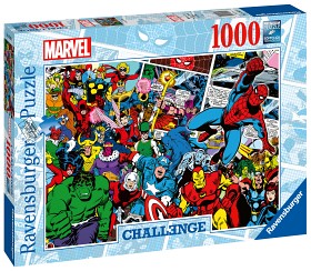Bilde av Ravensburger Challenge Marvel Pussel 1000-bitar