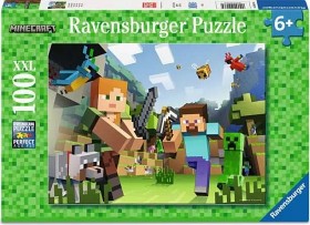 Bilde av Ravensburger Minecraft Puslespil XXL 100-brikker
