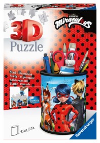 Bilde av Ravensburger Miraculous Puslespill Pennholder (54-bit)  