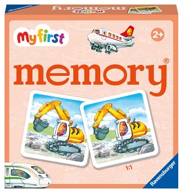 Bilde av Ravensburger Mitt første memory Kjøretøy