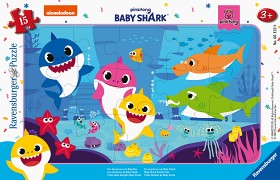 Bilde av Ravensburger Pussel Baby Shark Äventyr (15-bitar)