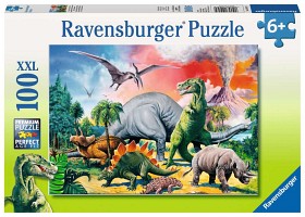 Bilde av Ravensburger Pussel Dinosaurier XXL 100-bitar