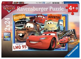 Bilde av Ravensburger Pussel Disney Cars 2x24-bitar