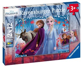 Bilde av Ravensburger - Pussel Disney Frozen 2 - 2x12-bitar