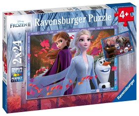 Bilde av Ravensburger - Pussel Disney Frozen 2 - 2x24-bitar