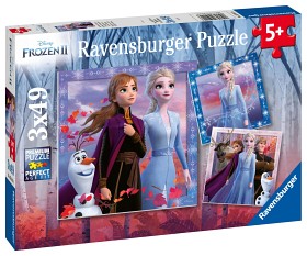 Bilde av Ravensburger - Pussel Disney Frozen 2 - 3x49-bitar