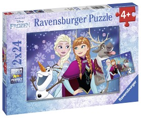 Bilde av Ravensburger Pussel Disney Frozen Northern Lights 2x24-bitar