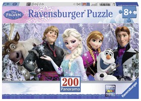 Bilde av Ravensburger - Pussel Disney Frozen - Vänner 200-bitar