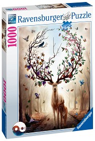Bilde av Ravensburger Pussel Fantasy Rådjur 1000-bitar