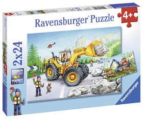 Bilde av Ravensburger - Pussel Grävarbete 2x24-bitar