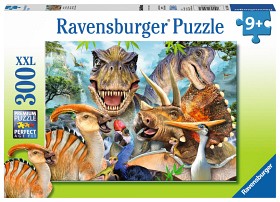 Bilde av Ravensburger Pussel Nöjda Dinosaurier 300-bitar