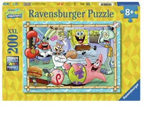 Bilde av Ravensburger Svampbob New Adventures in Bikini Bottom puslespill 200-brikker