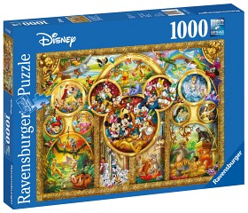 Bilde av Ravensburger The Best Disney Themes Pussel 1000-bitar