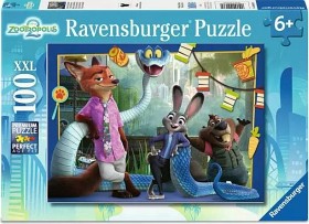 Bilde av Ravensburger Zootopia 2 Puslespill 100 brikker