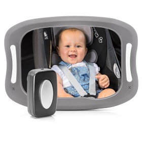 Bilde av Reer BabyView Bilspeil med lys