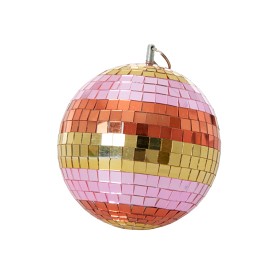 Bilde av Rice Discokula Stripes 15 cm (Guld)
