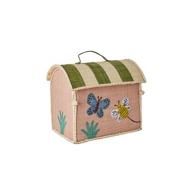 Bilde av Rice Oppbevaringskurv Raffia (Butterfly)
