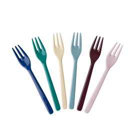 Bilde av Rice Gafflar Melamin 6-pack (Urban Colors)