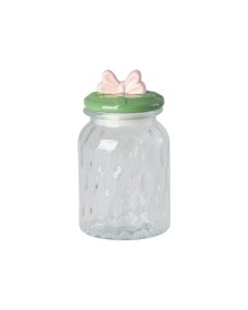 Bilde av Rice Rice Glasskrukke med lokk M (Green)