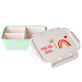 Bilde av Rice Lunchbox med 3 fack You Go Girl
