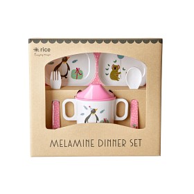 Bilde av Rice Matservis Party Animal (Rosa)