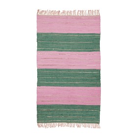 Bilde av Rice Matta Randig (Grön/Rosa)