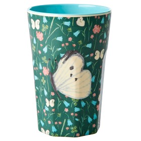 Bilde av Rice Mugg Hög Butterfly (Green)