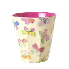 Bilde av Rice Kopp Melamin M (Butterfly Print)