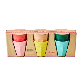 Bilde av Rice Mugg Melamin S 6-pack (Dance Out Colors)