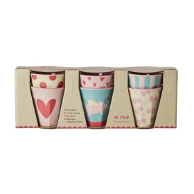 Bilde av Rice Mugg Melamin S 6-pack (Flying Pig)