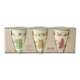 Bilde av Rice Mugg Melamin S 6-pack (Sweet Jungle)