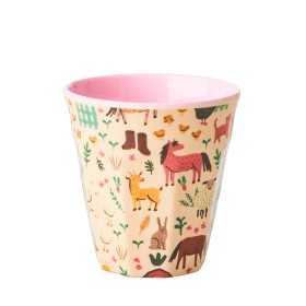 Bilde av Rice Mugg Melamin S (Soft Pink Farm)