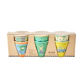 Bilde av Rice Mugg Melamin Small 6-pack (Grön Kanin)