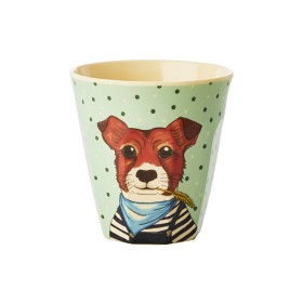 Bilde av Rice Mugg Melamin Small (Hund Grön)