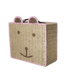 Bilde av Rice Koffert Bear (Pink)