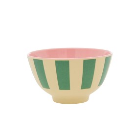 Bilde av Rice Skål Melamin S Stripes (Green)