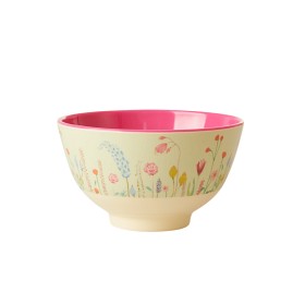 Bilde av Rice Skål Melamin Medium Summer Flowers