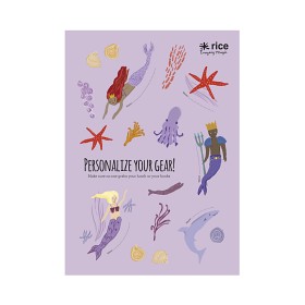 Bilde av Rice Klistremerker til Matboks (Mermaid)